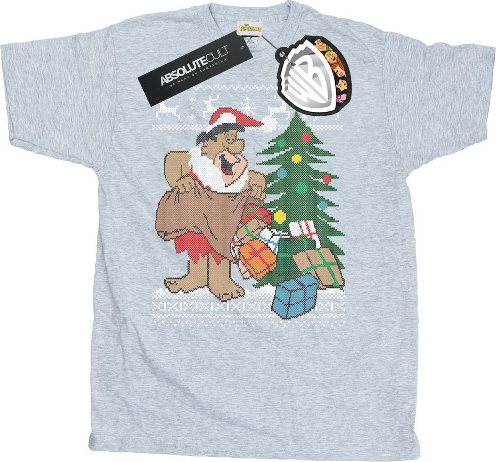 The Flintstones - T-Shirt für Herren BI25096 (M) (Grau)