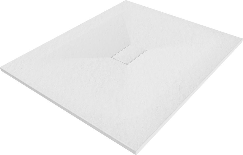 Mexen Hugo rechteckige Duschwanne SMC 110 x 100 cm, weiß - Produktbild 