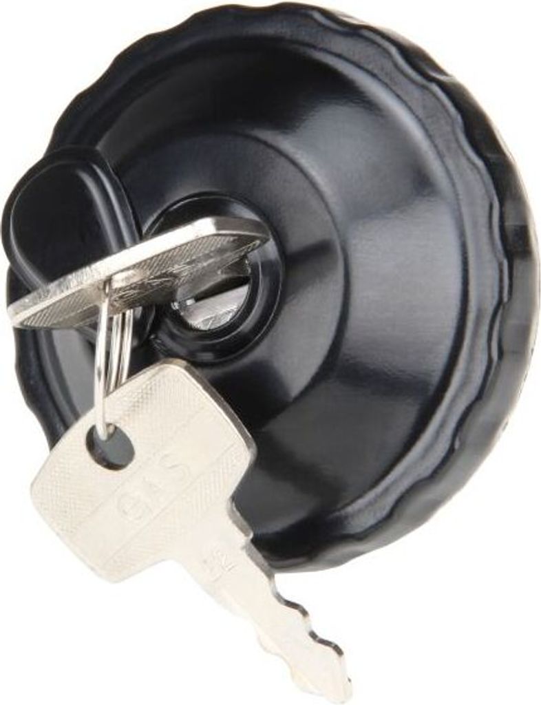 Bouchon de réservoir 30mm verrouillable noir pour Hercules Image du produit 