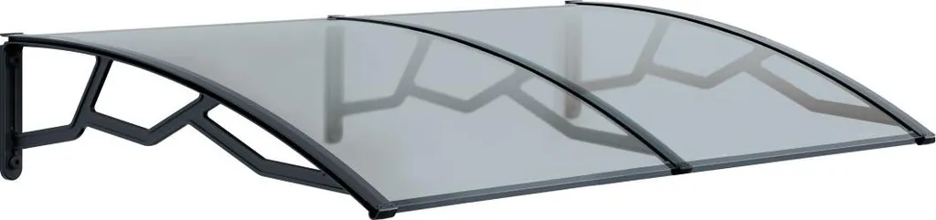 Tettoia per Porta Art Plast 100x145 cm - Pensilina Policarbonato Anti-UV