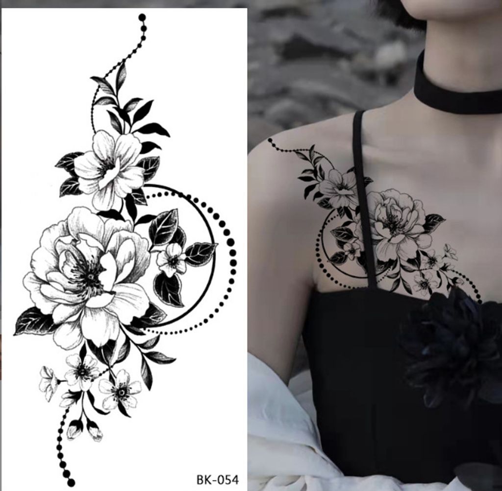 INF 6-Blatt Temporäres Tattoo-Set 6