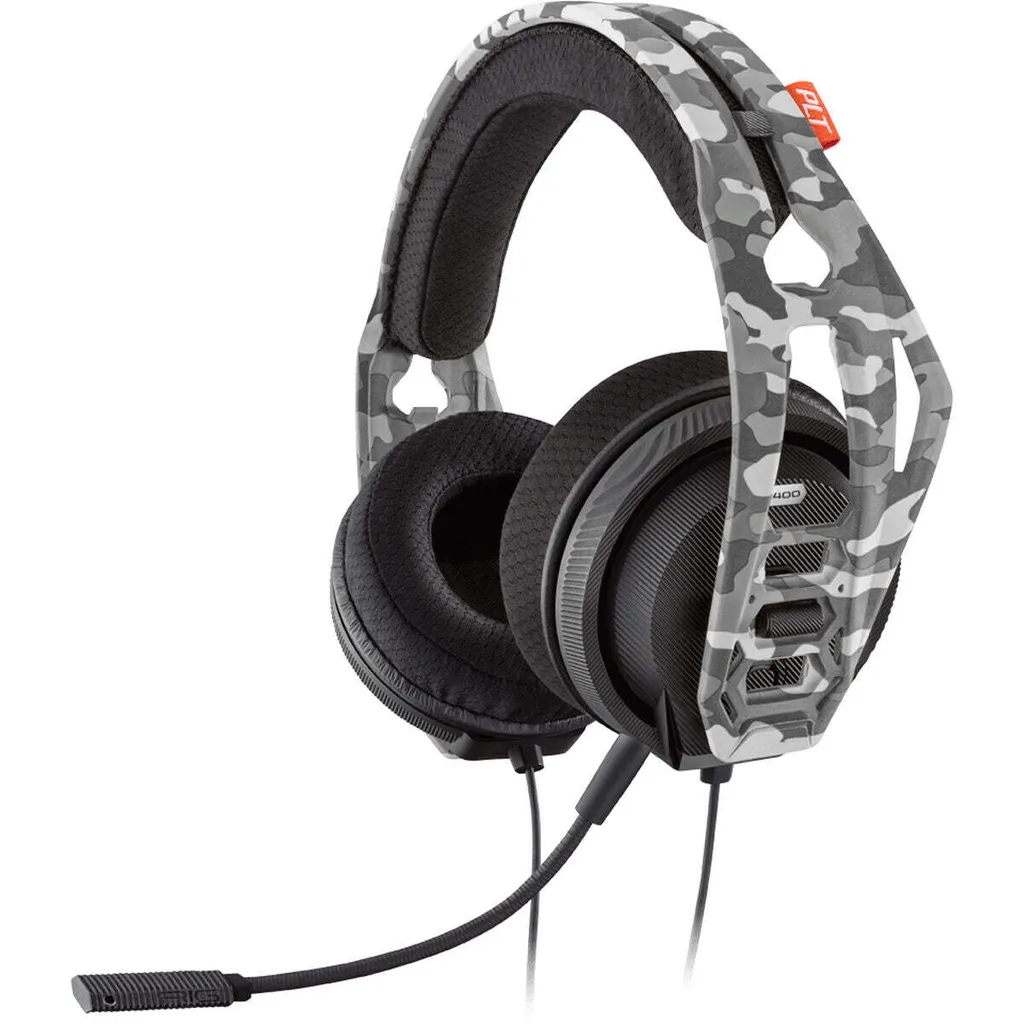 Casque Gamer Plantronics RIG 400 pour PS4 avec Micro et Camoflash Design