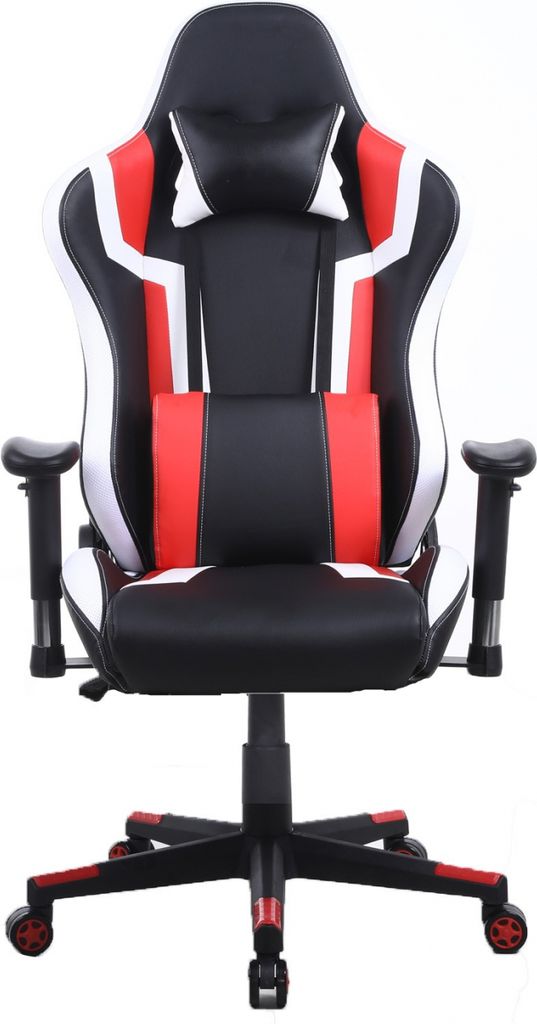 Gaming Stuhl Tornado Bürostuhl - ergonomisch verstellbar - Racing Gaming Stuhl - schwarz rot