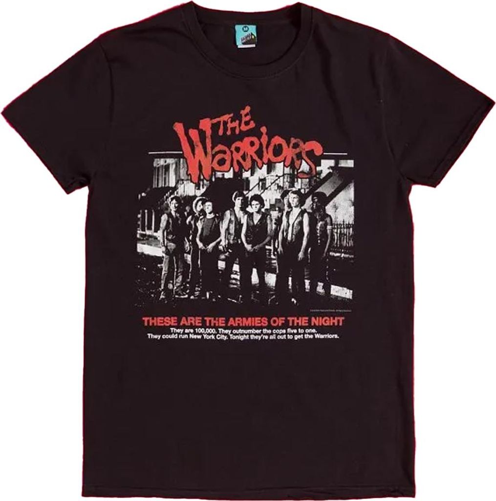 The Warriors - "Armies Of The Night" T-Shirt für Herren/Damen Uni TT186 (M) (Schwarz)