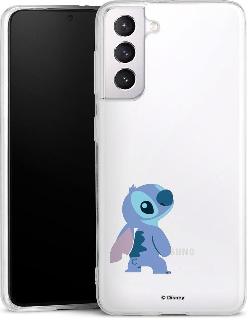 DeinDesign Handyhülle für Samsung Galaxy S21 5G Silikon Hülle Case Smartphone Schutzhülle Disney Fanartikel Lilo & Stitch