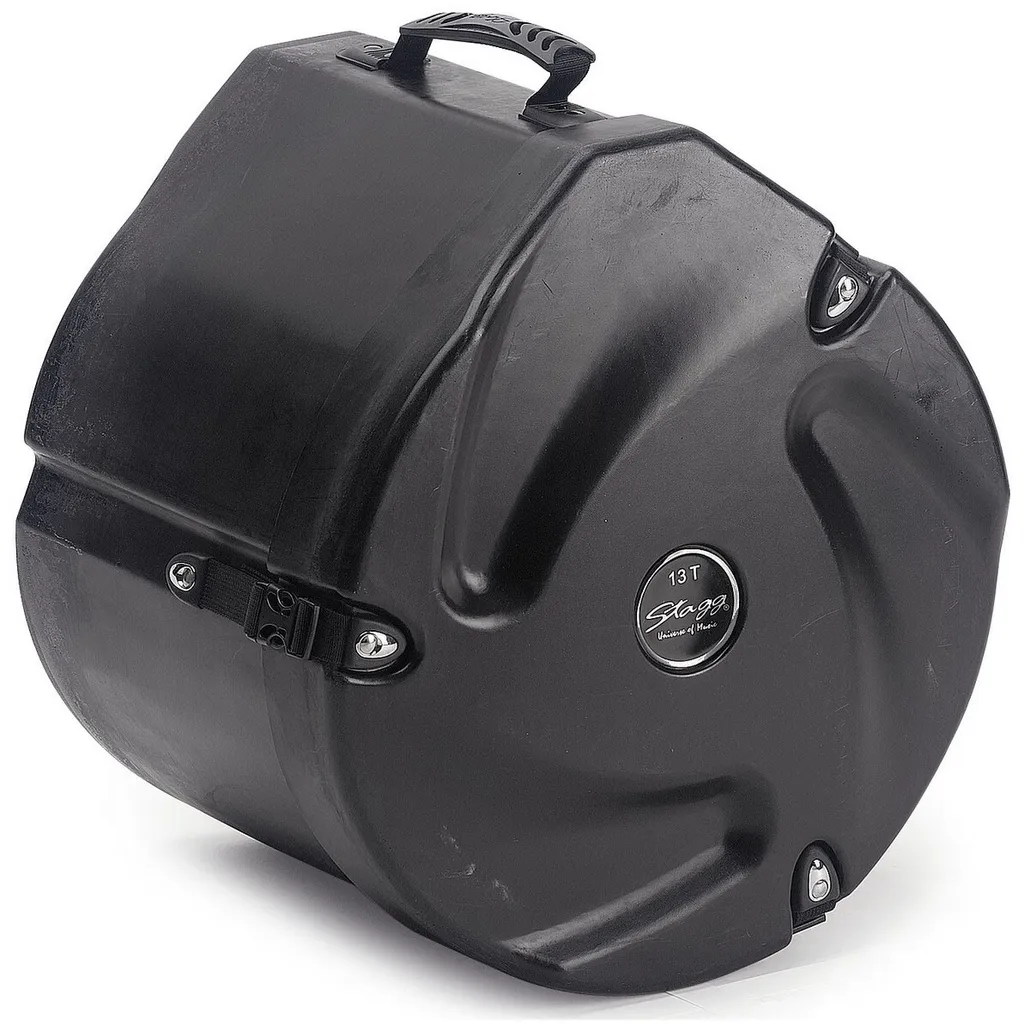 Étui Tom 13 Pouces Robuste Stagg STCV-1312T avec Intérieur Rembourré Noir
