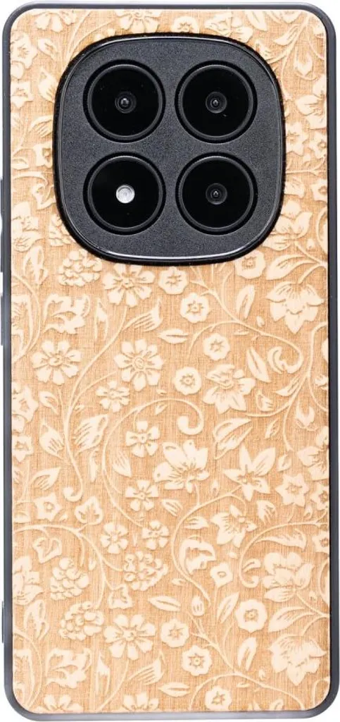 Custodia Legno Aniegre Bewood per Redmi Note 14 Pro Plus 5G - Wild Flowers