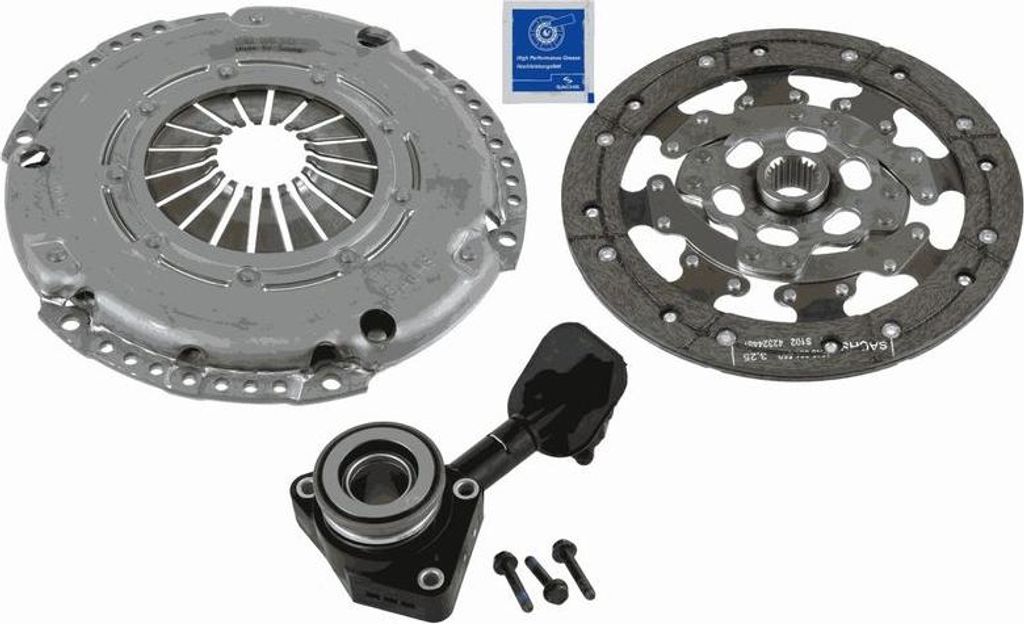 SACHS 3000 990 224 Kupplungssatz OE kompatibel mit V50, S40, C30, Focus, C-Max