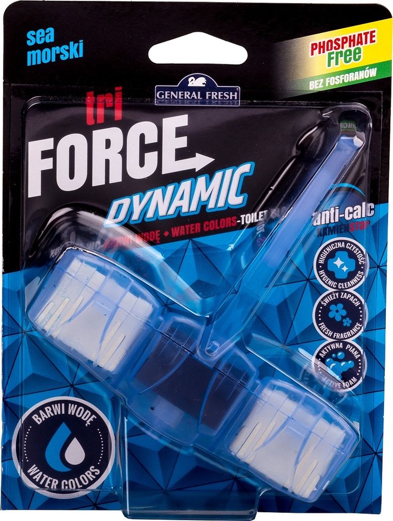 General Fresh TRI FORCE Toilettenblock MORSKI 45 g Produktbild 