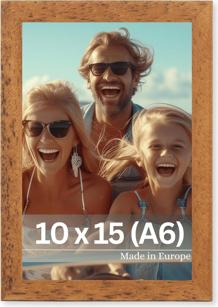 Bilderrahmen "Nolde" - Farbe: Braun - Größe: 10 x 15 cm