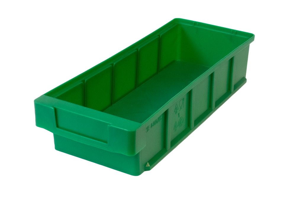 Regalkasten VKB 400x152x83 mm - grün, aus Polypropylen