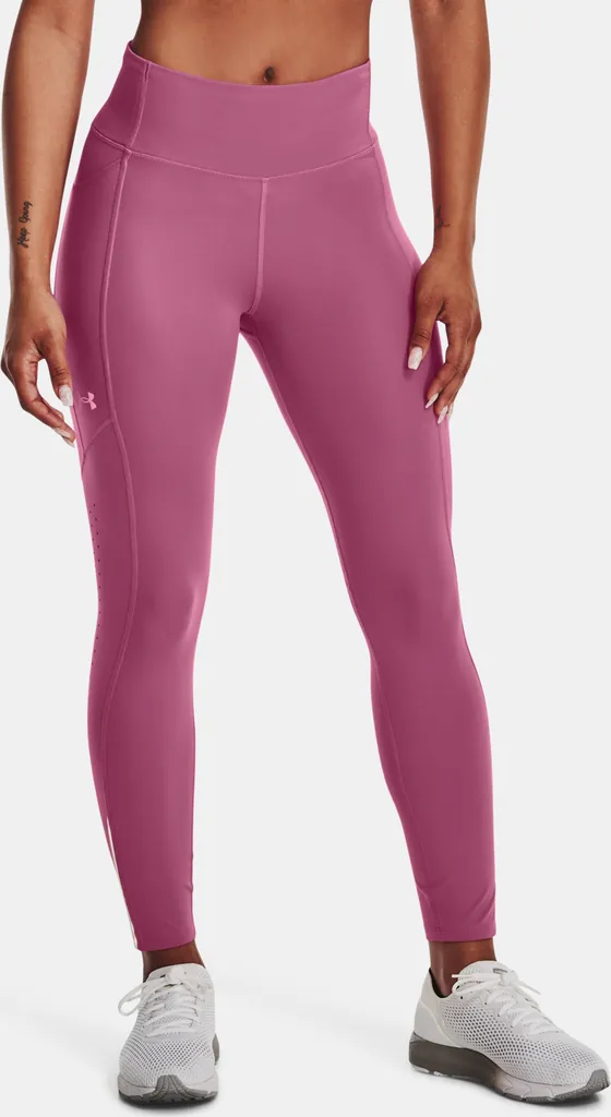 Legging UA Fly Fast 3.0 Ankle Tight-PNK anti-glisse et anti-irritation