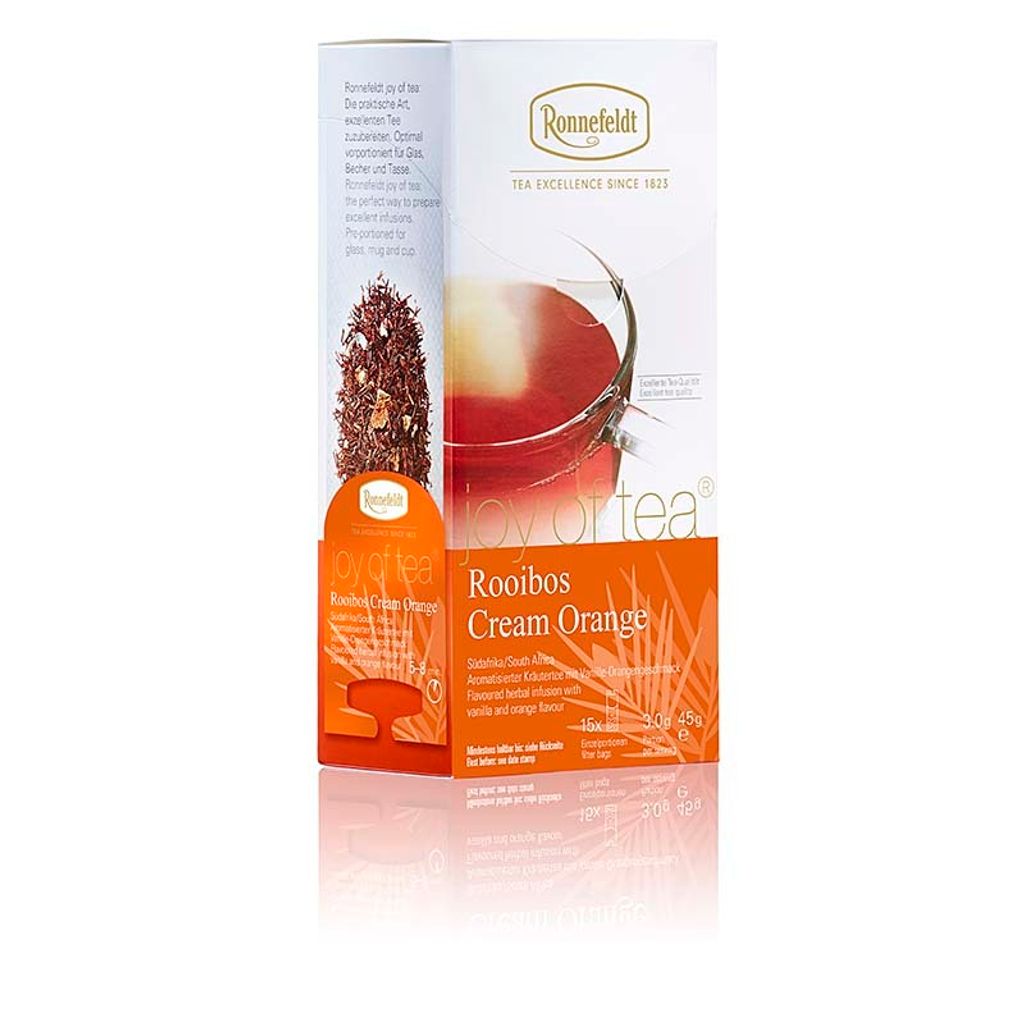 Joy of Tea Rooibos Cream Orange (15x3g) 1 Pack