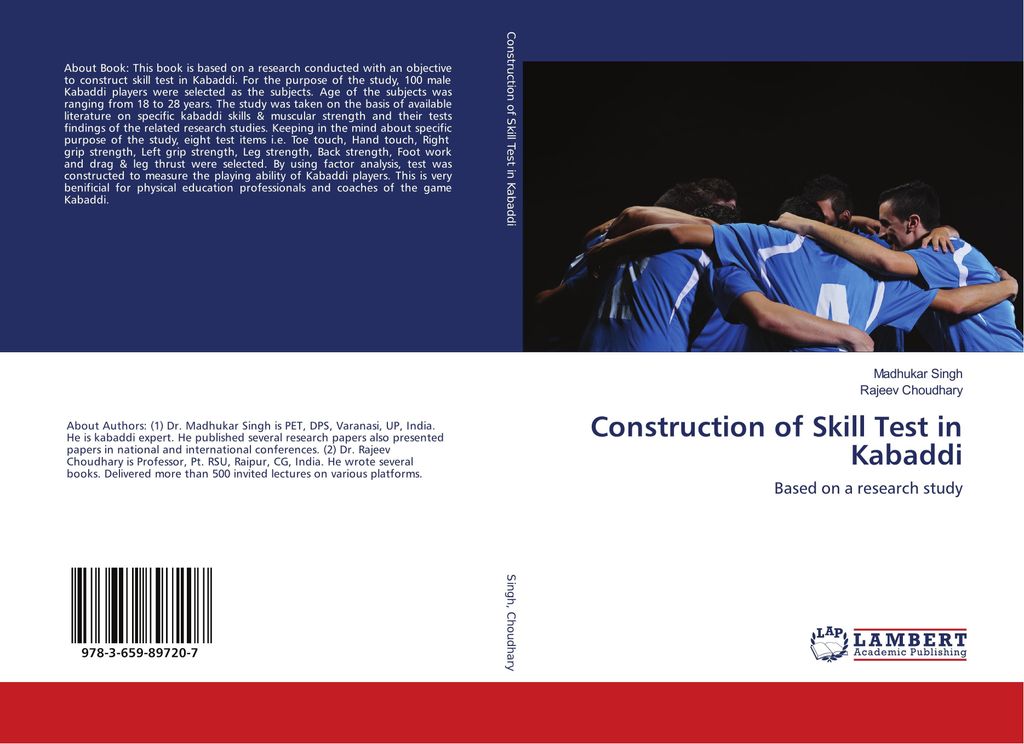 Construction of Skill Test in Kabaddi