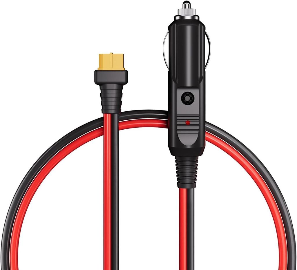 AFERIY XT60 autoladerkabel, 3 meter, geschikt voor Productafbeelding 