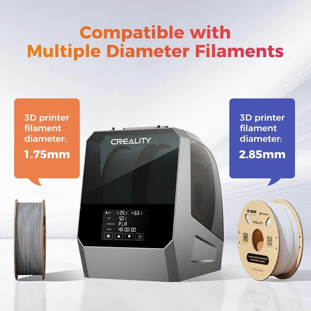 Creality Space Pi Plus Sécheur de Filaments Double Bobine pour Impression 3D