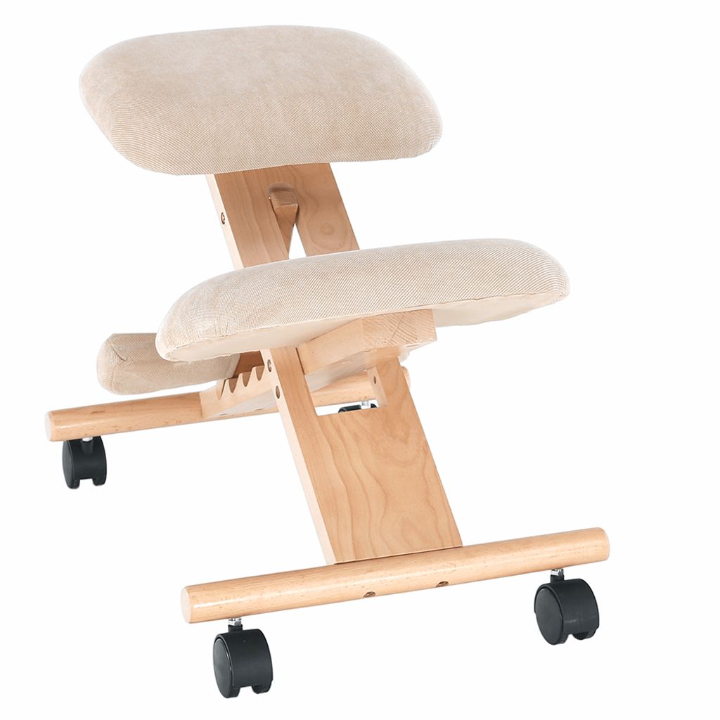 MOB, Ergonomická klekačka - Gloire (krémová + buk) Obrázek produktu 