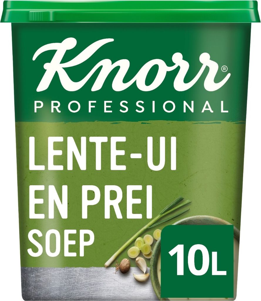 Knorr Classic-Sortiment Frühlingszwiebel-Lauch-Suppenpulver, ergibt 10l - 1 Kilo