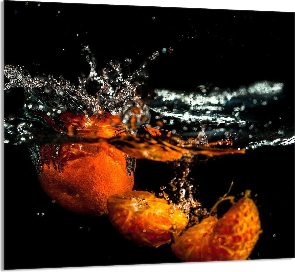Lastra Protezione Cucina 65x60 in Vetro Temperato ESG - Serie Frutta