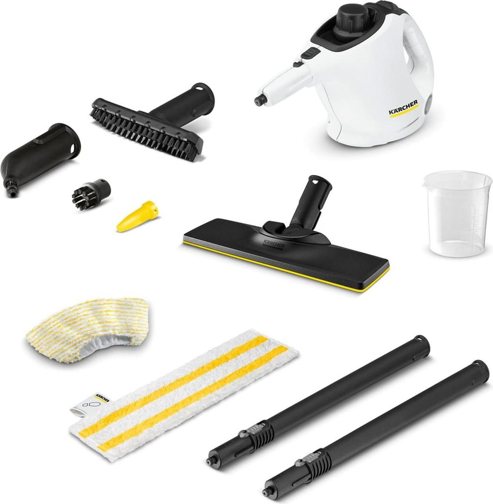 Kärcher SC 1 Dampfreiniger – 1200W, 3 Bar, Zubehör inklusive – Produktbild 1