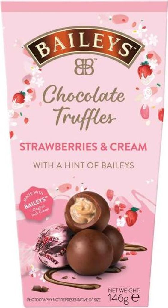 Baileys Chocolate Truffles Strawberries & Cream 146g Produktbild 