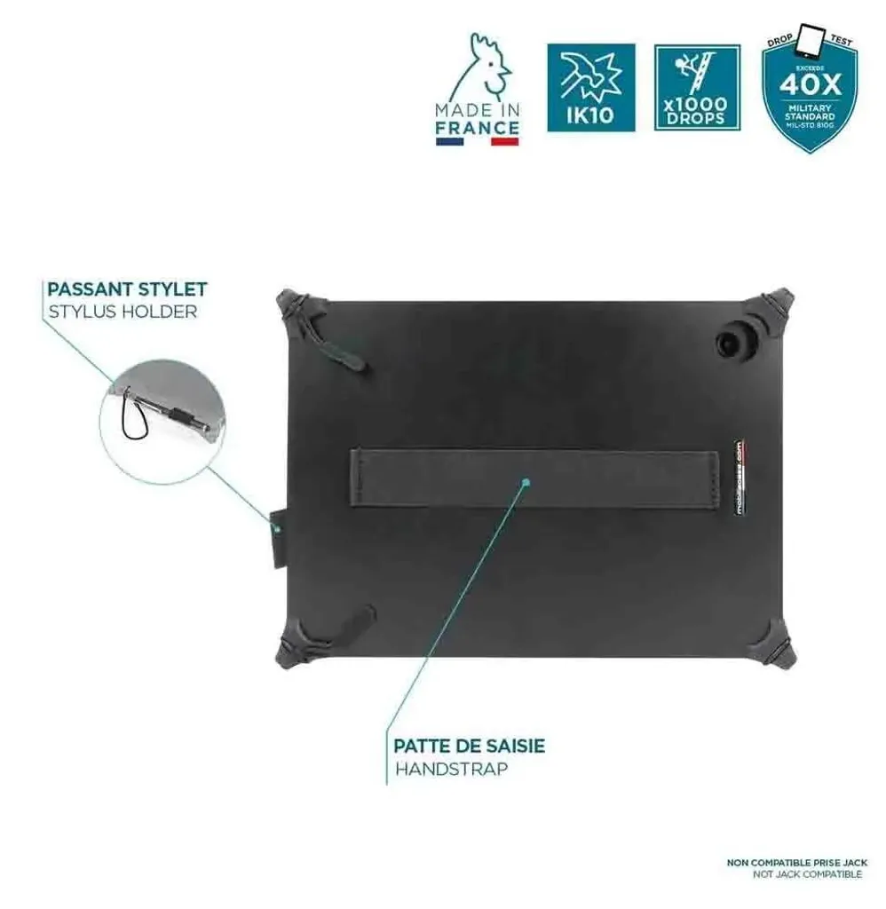 Pack Protection Tablette Galaxy Tab A9+ pour Usage Intensif et Terrain