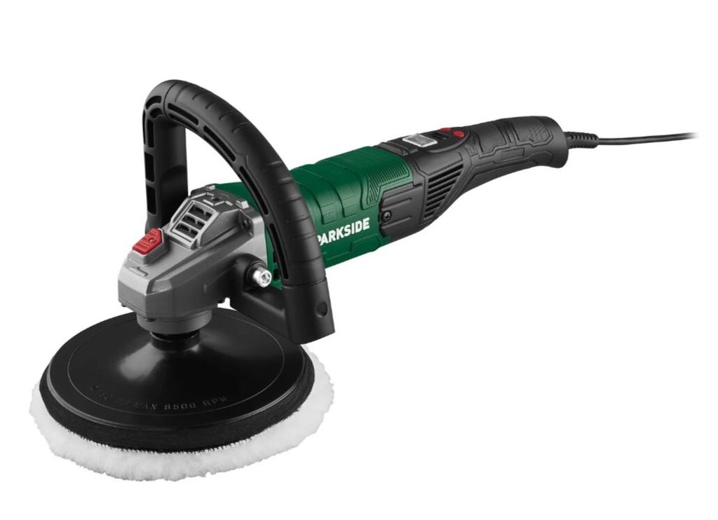 A polisher tool on a white background.