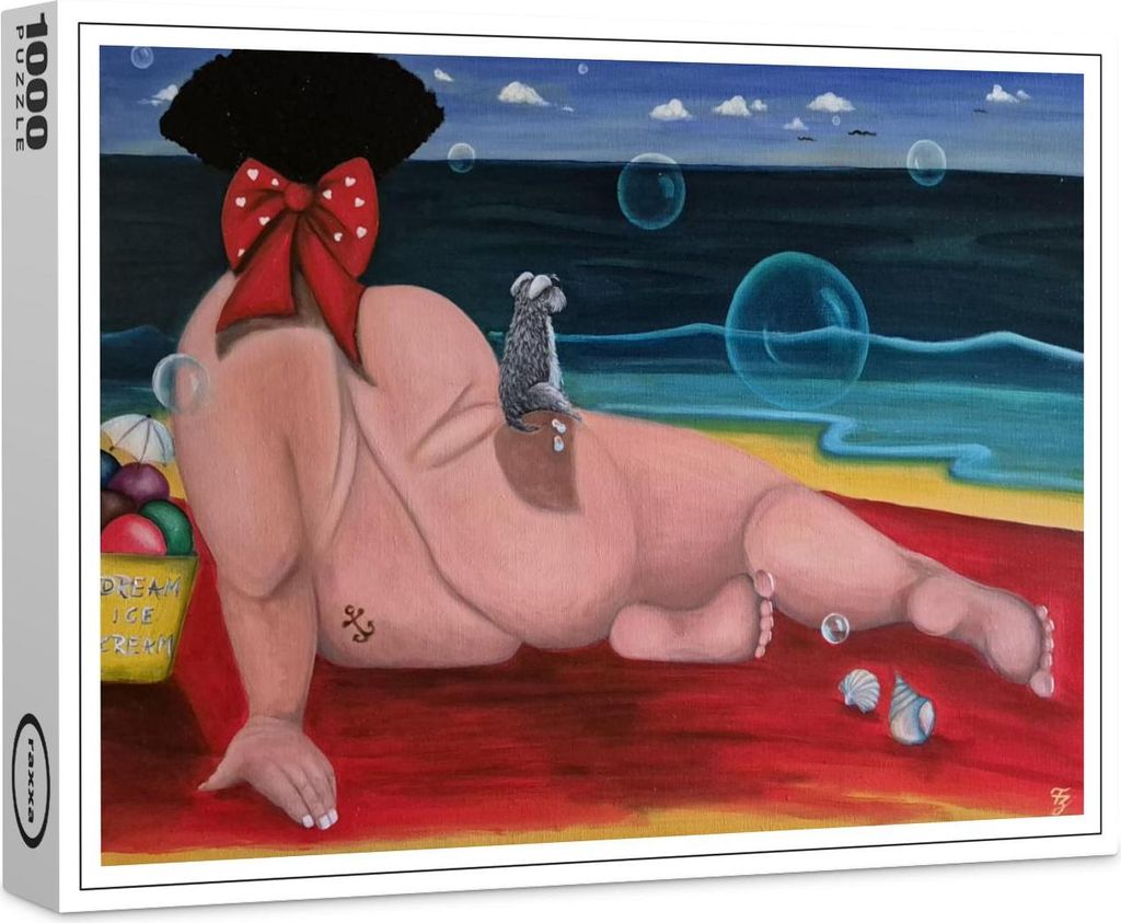raxxa Premium-Puzzle "StrandGedanken a.d.R. WeibsBild", 1000 Teile