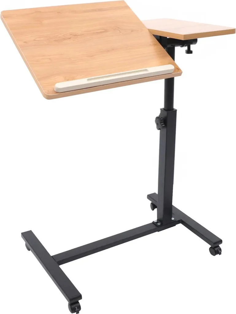 Supporto Laptop Ergonomico Sit-Stand | Tavolo Regolabile 58-90 cm