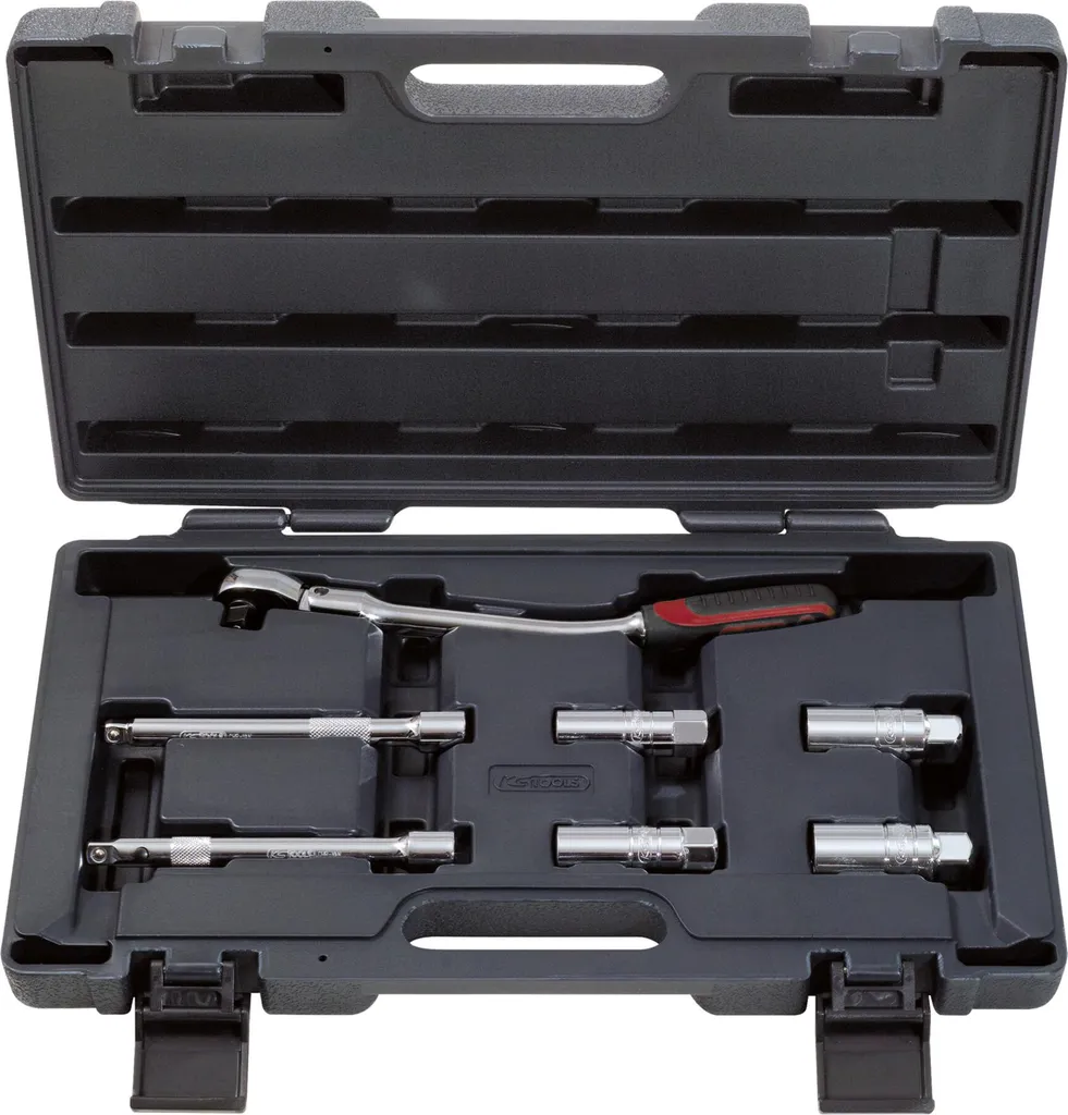 Kit entretien bougies d'allumage 3/8 pour voiture et moto KS Tools 7 pcs