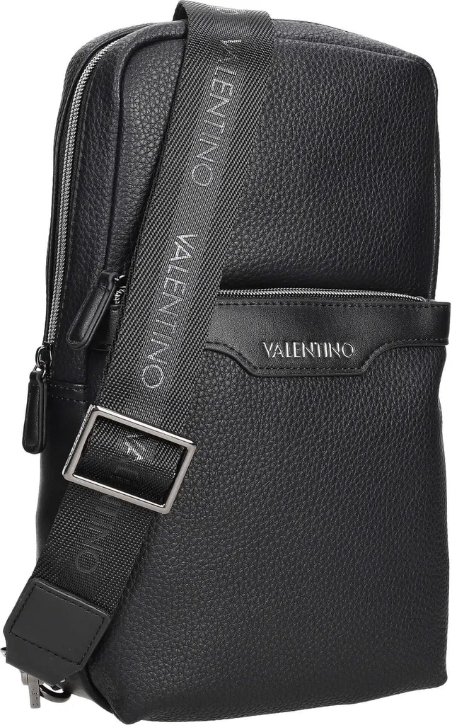 Borsa Uomo Valentino Efeo VBS7O918 Nero | Tracolla Design Urbano - 5