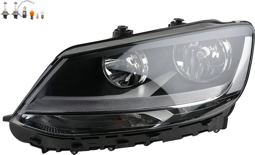 Johns, Scheinwerfer Halogen passend für VW Sharan 7N 06/2010-06/2015 Links Leuchtmittel 7N1941005