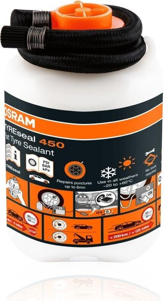 OSRAM TYREseal 450 Tmel na pneumatiky 450 ml Obrázek produktu 4