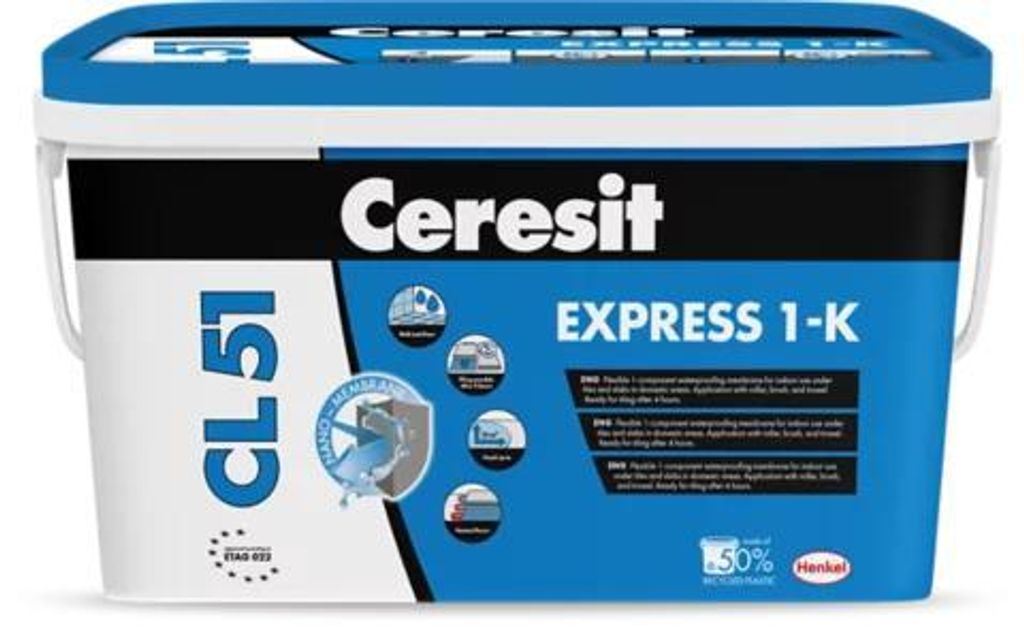 CERESIT CL51 Dichtfolie 1K 5KG Wasserdichte flexible 1K Produktbild 