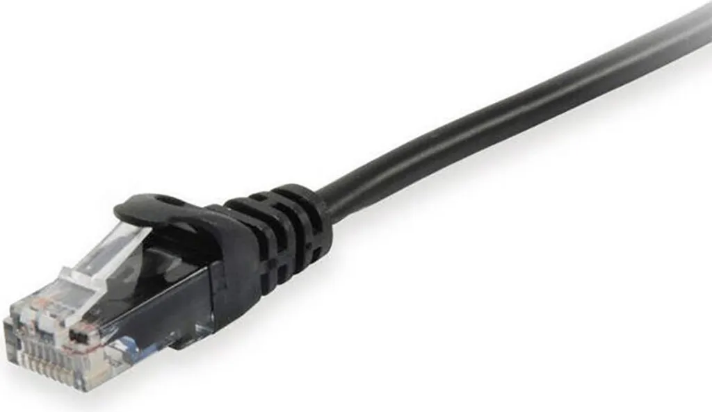 Equip 603055 Equip Patchkabel Cat6A U/UTP 2xRJ45 5.00m schw. LSZH Polybeutel