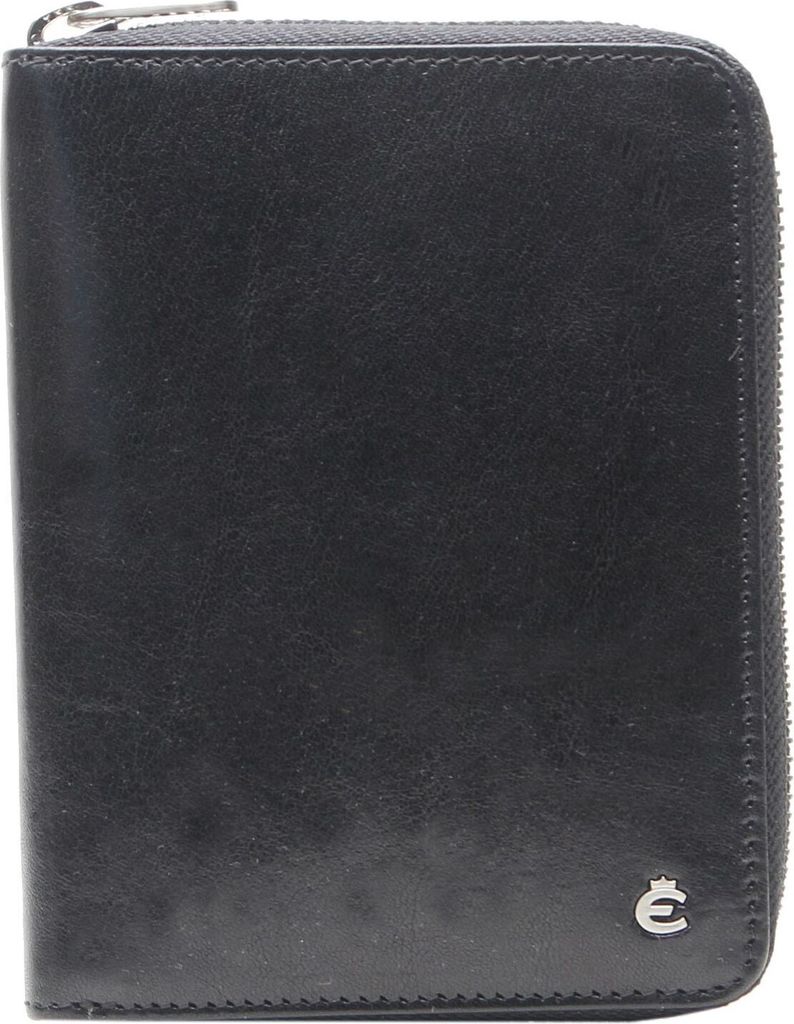 Esquire Geldbörse Toscana Zip Wallet Black schwarz