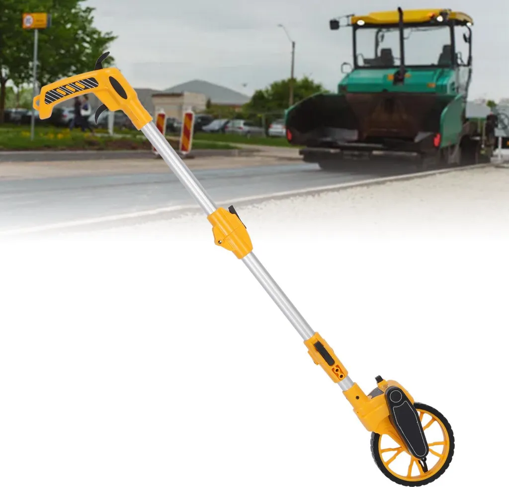 Roue de mesure pour délimitation de terrain et clôture de propriété - 12