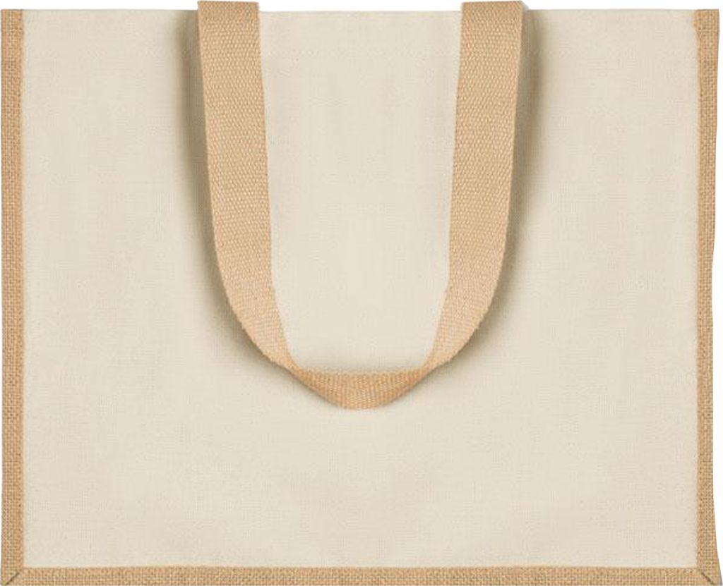 MidOcean - Einkaufstasche "Campo De Fiori", Jute MO1684 (Einheitsgröße) (Beige)