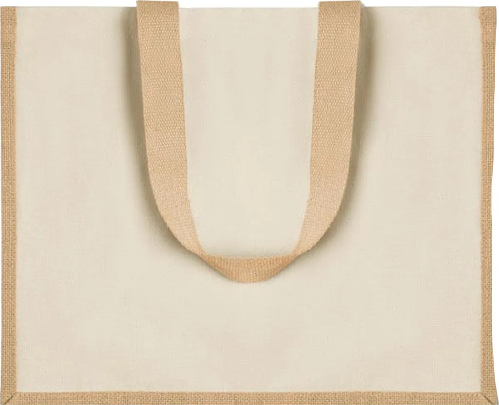 MidOcean - Borsa shopping "Campo De Fiori", iuta MO1684 (taglia unica) (Beige)