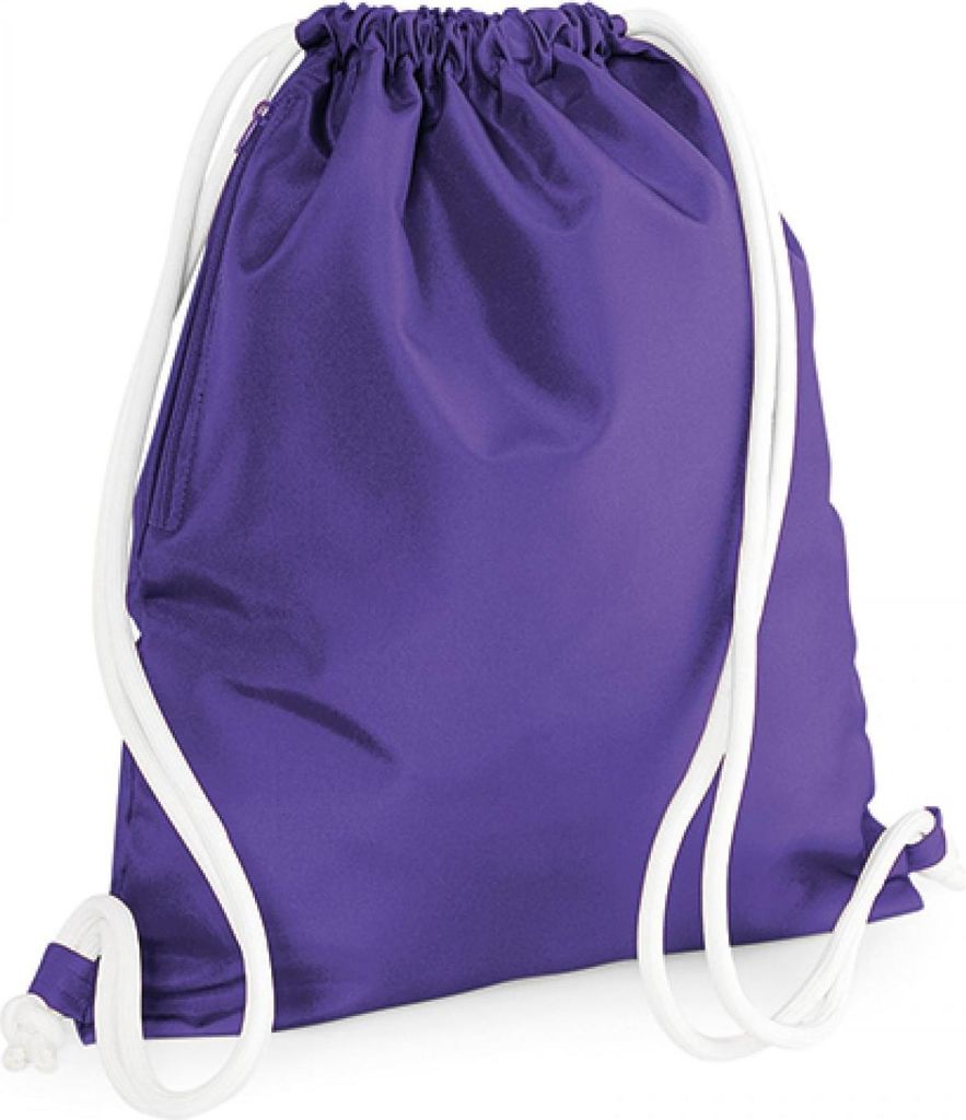 BagBase BG110 | Icon Drawstring Backpack / 40 x 48 cm - Farbe: Purple - Größe: 40 x 48 cm