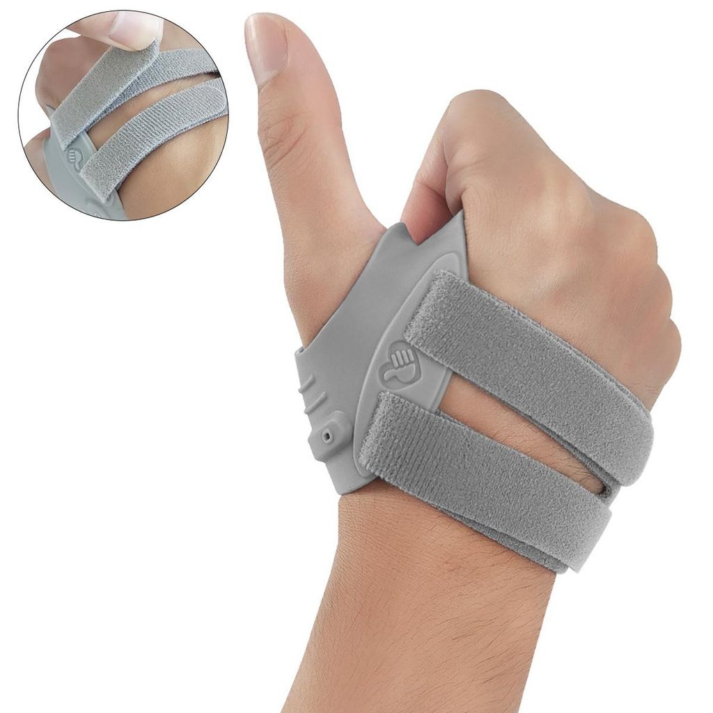 Orthese für das Sattelgelenk des Daumens,Daumenorthese, zur Linderung von Daumenarthrose,Sehnenentzündung und Daumenschmerzen (rechte Hand,L)