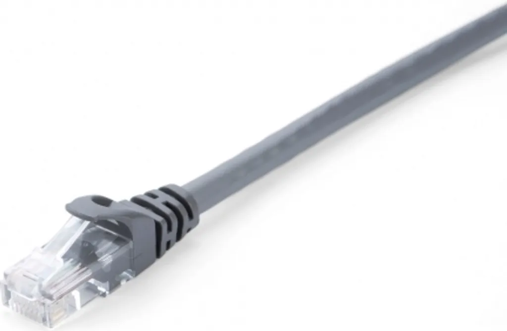 V7 Câble Réseau Cat6 U/UTP RJ45 0,5m Gris - Liaison Ethernet Gigabit G1