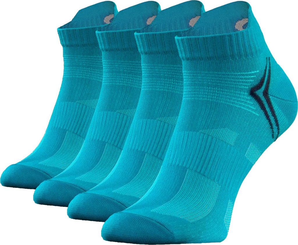 SESTIMI SKB08 – 4er Pack Sportsocken | Nahtlos, atmungsaktiv, elastisch | Laufen, Fitness, Nordic Walking | Für jede Wetterlage | 35-50 | EU