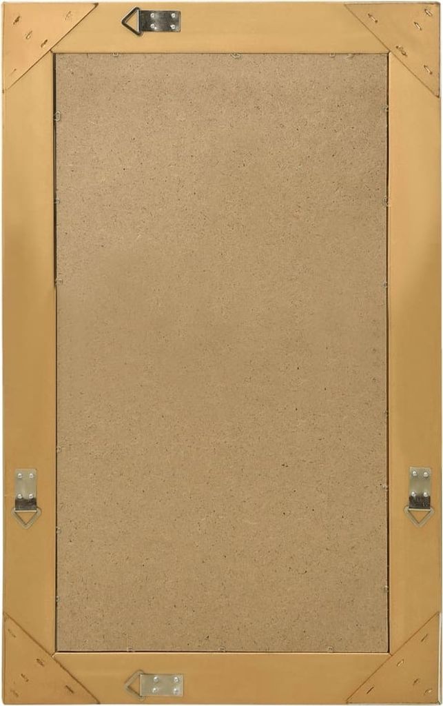 vidaXL Wandspiegel im Barock Stil 50 x 80 cm Golden - Produktbild 3