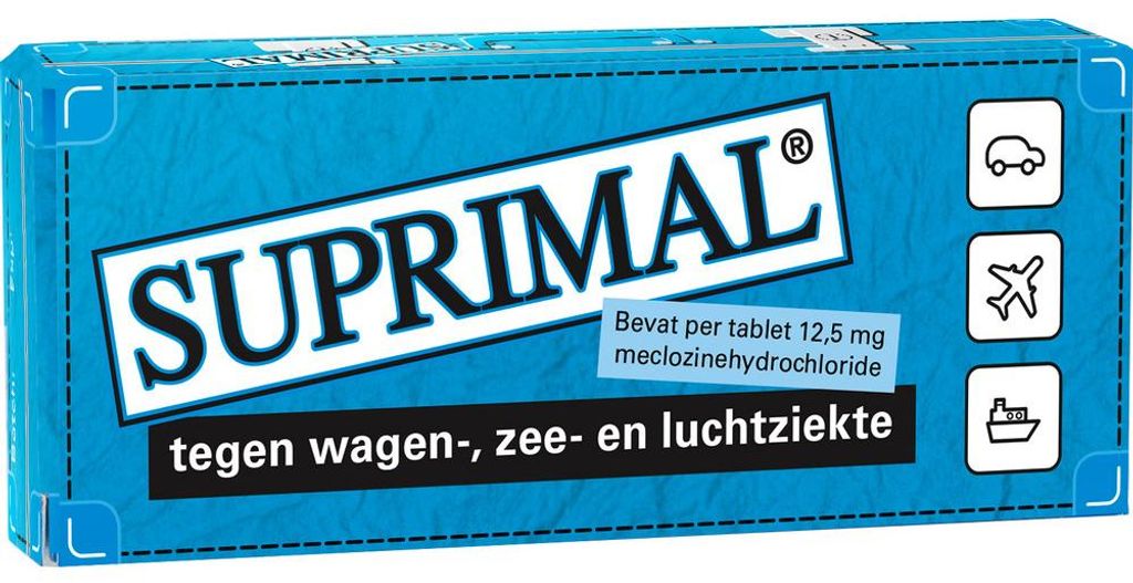 Suprimal 12.5 mg (10 tabletten) Produktbild 