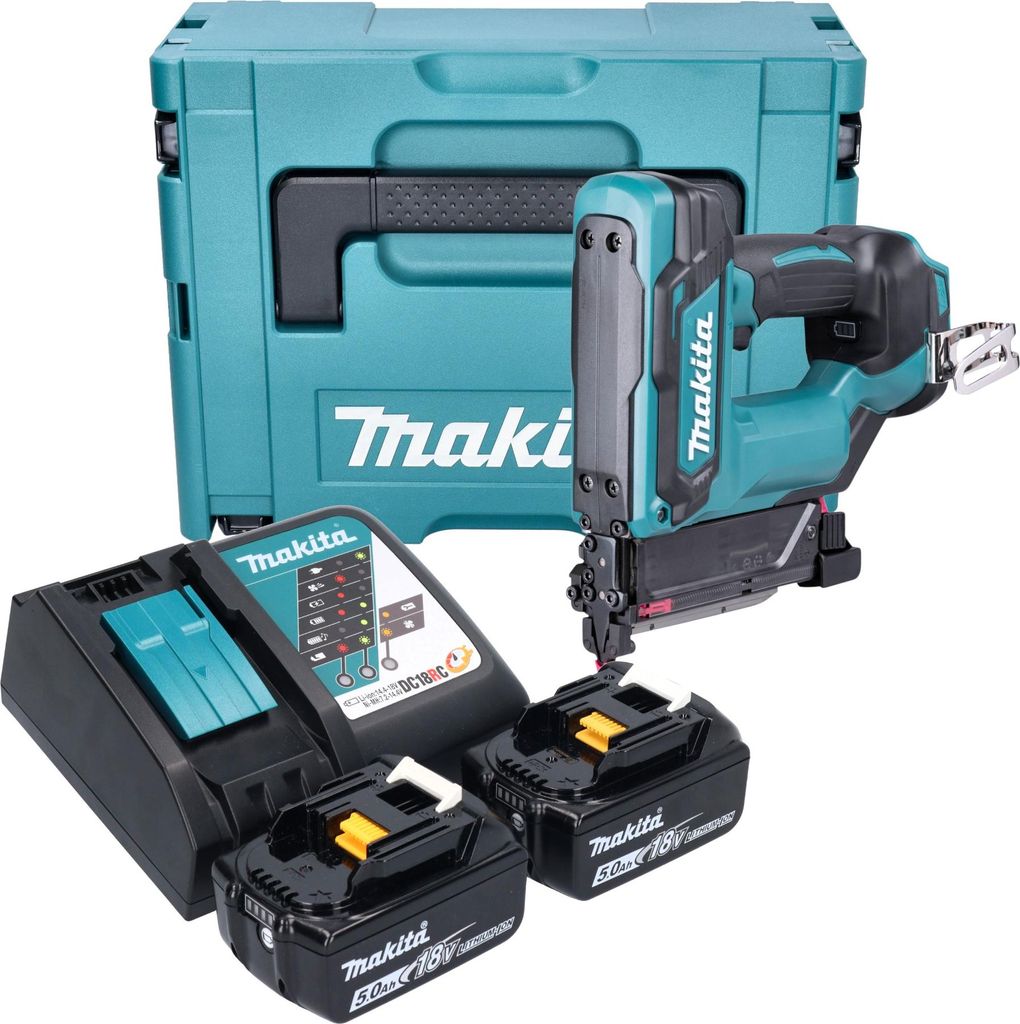 Makita DPT 353 RTJ Akku Stiftnagler 18 V 15 - 35 mm + 2x Produktbild 