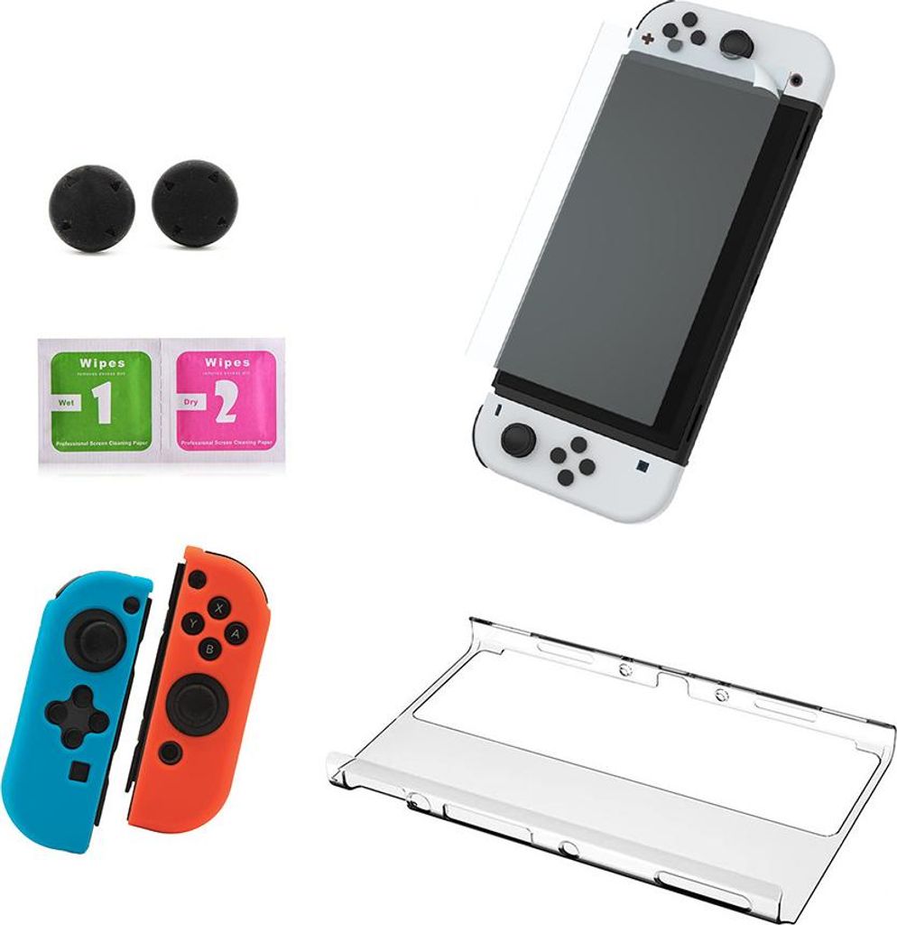 Xtreme 95675, Displayschutz, Nintendo Switch OLED, Schlagfest, Kratzresistent, Schmutzabweisend