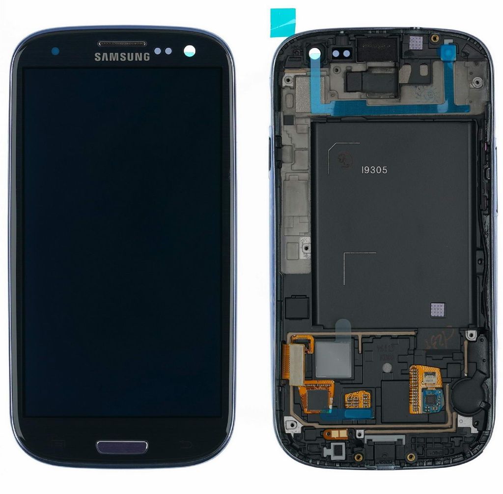 Samsung Galaxy S3 LTE GT-i9305 Display LCD Modul, blau Produktbild 