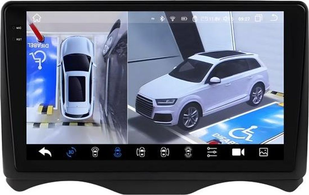 Autoradio mit Bluetooth und CarPlay für Citroën C2 und C3 (2002–2006) – Kompatibel mit Apple und Android – Stereoanlage – Navigation – ...