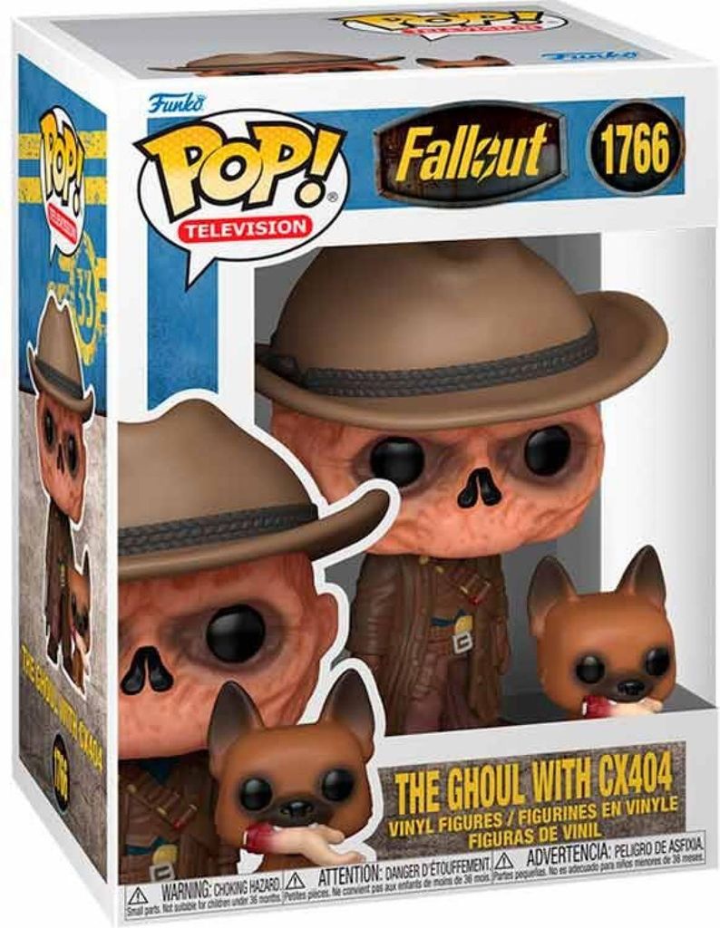 Fallout POP!&Buddy TV Figurina in vinile Ghoul&CX404 9 cm Immagine del prodotto 